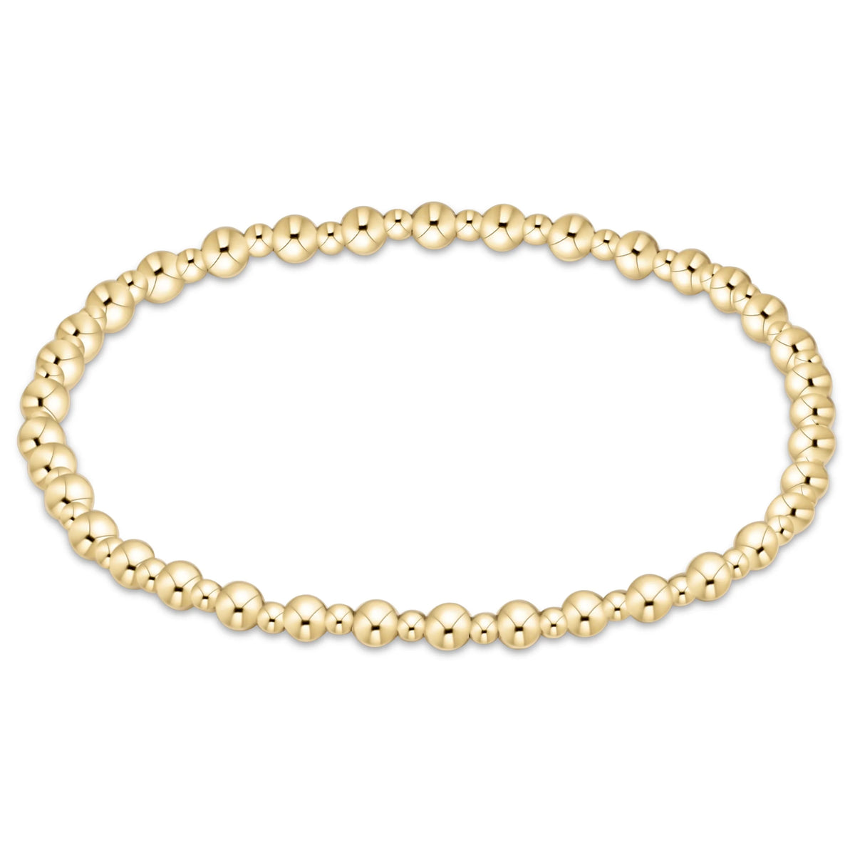 enewton BGRAG3 Gold 3mm Bracelet | Grateful