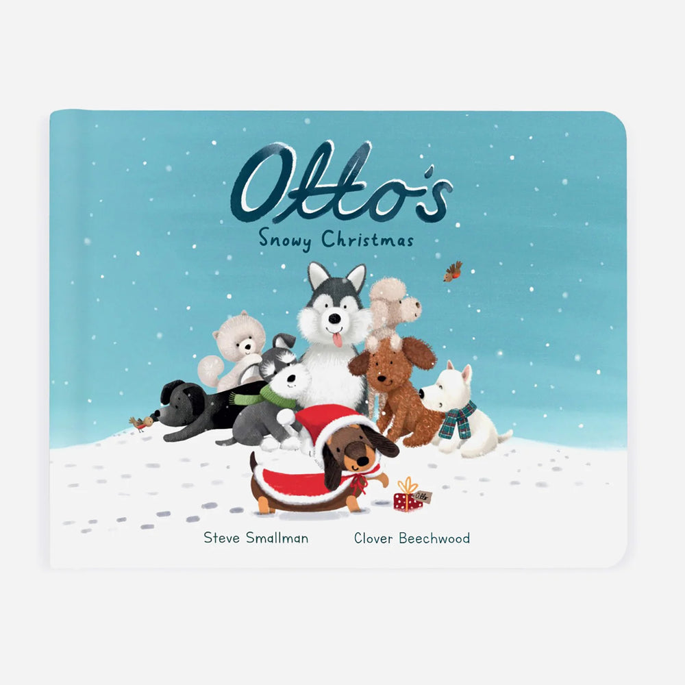 Jellycat Otto's Snowy Christmas Book