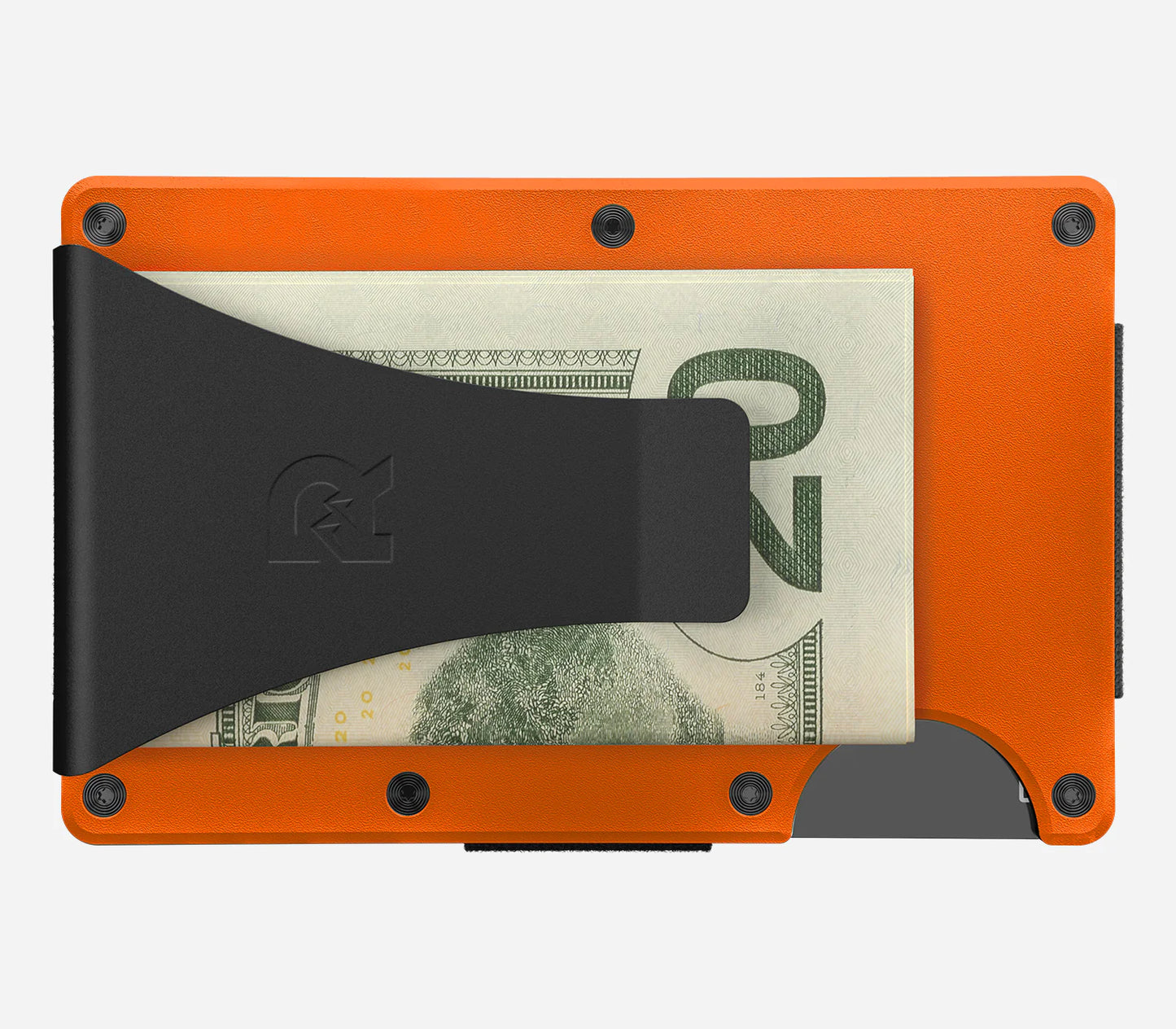 Ridge Wallet Money Clip | Basecamp Orange