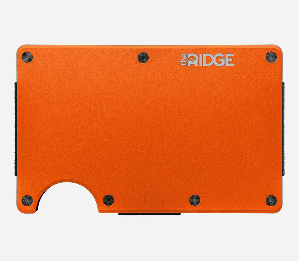 Ridge Wallet Cash Strap | Basecamp Orange