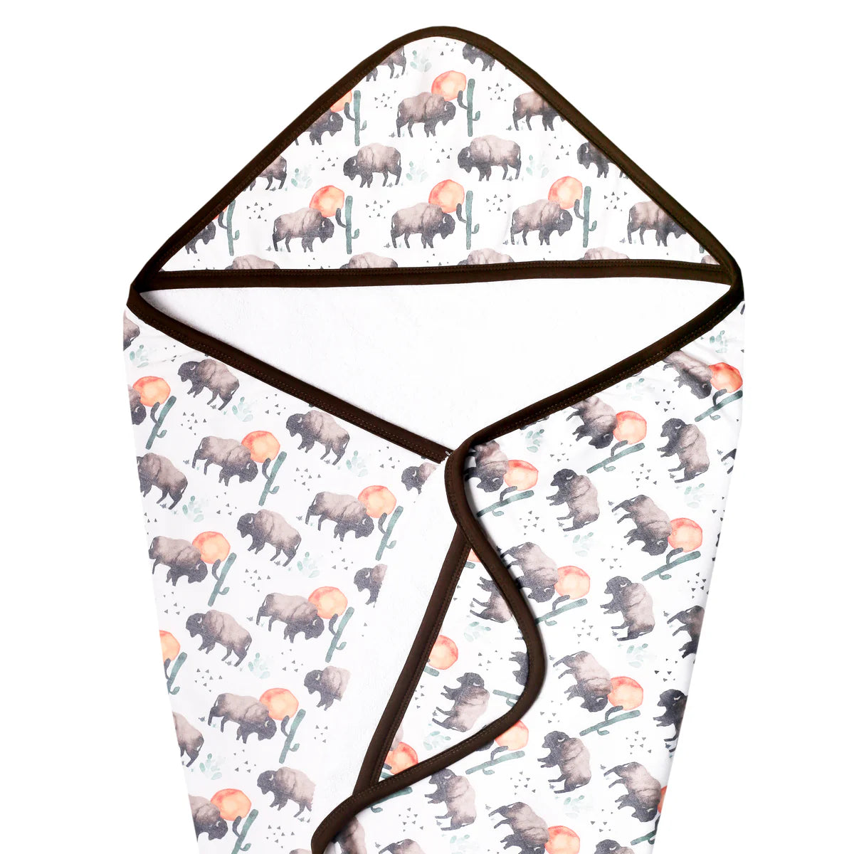 Copper Pearl Hooded Baby Towel | Bison