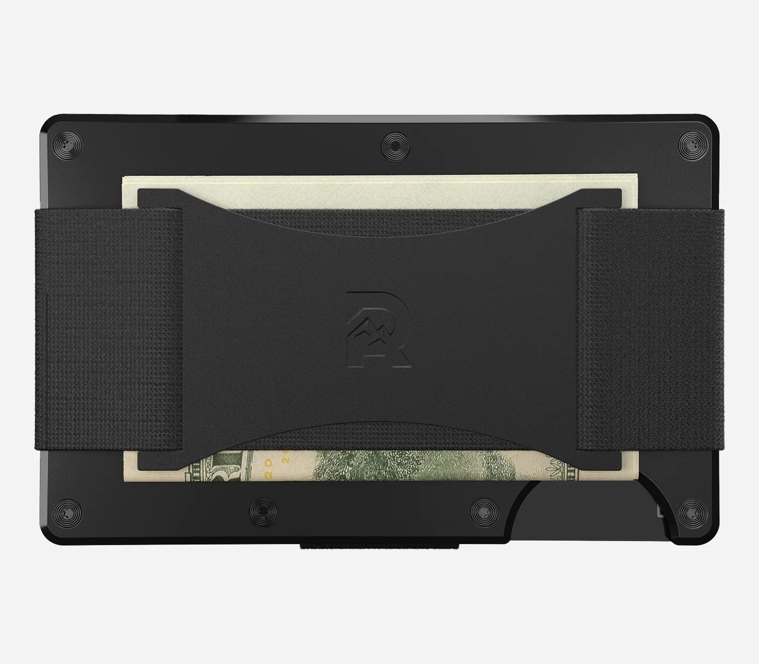 Ridge Wallet Cash Strap | Royal Black