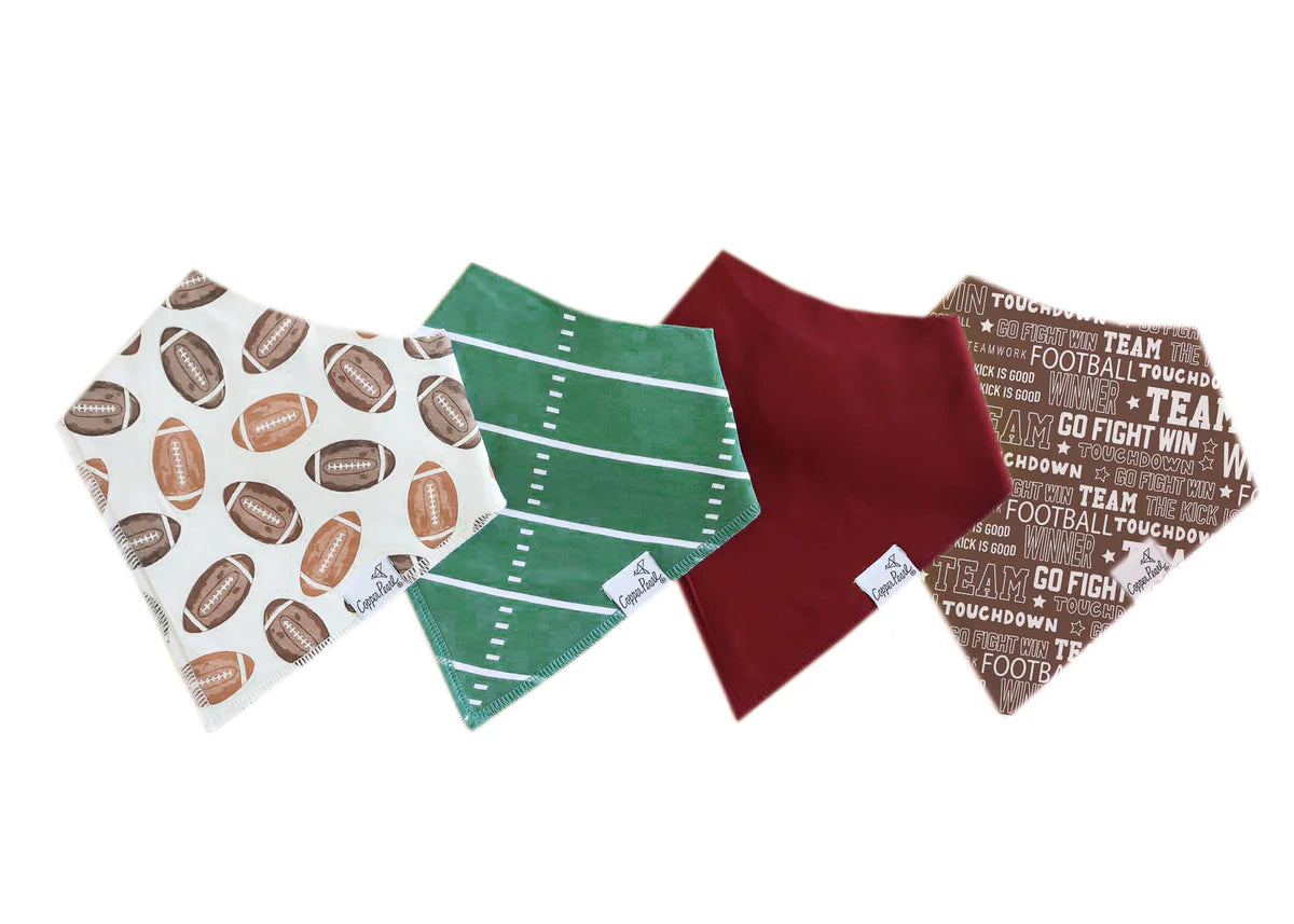 Copper Pearl Bandana Bib Set | Blitz