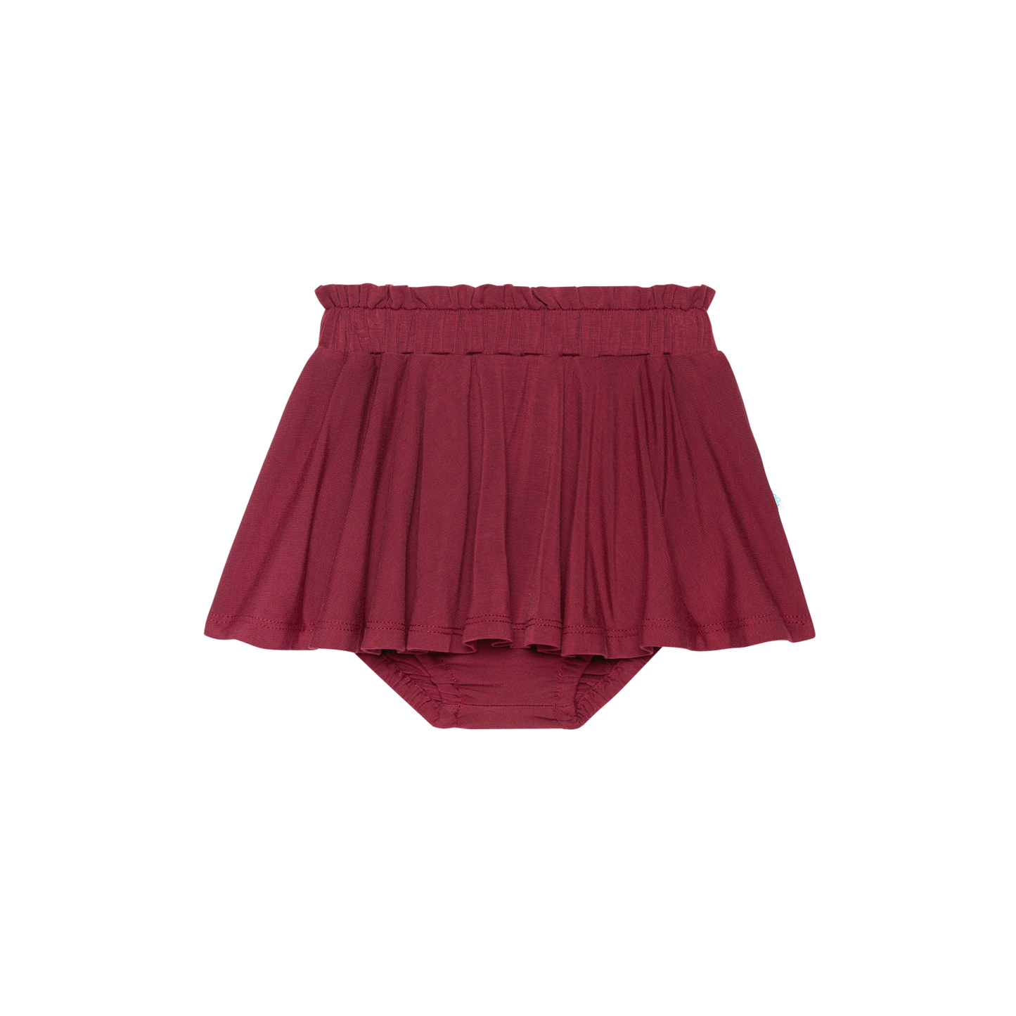 Posh Peanut Skirted Bloomer | Burgundy Rose