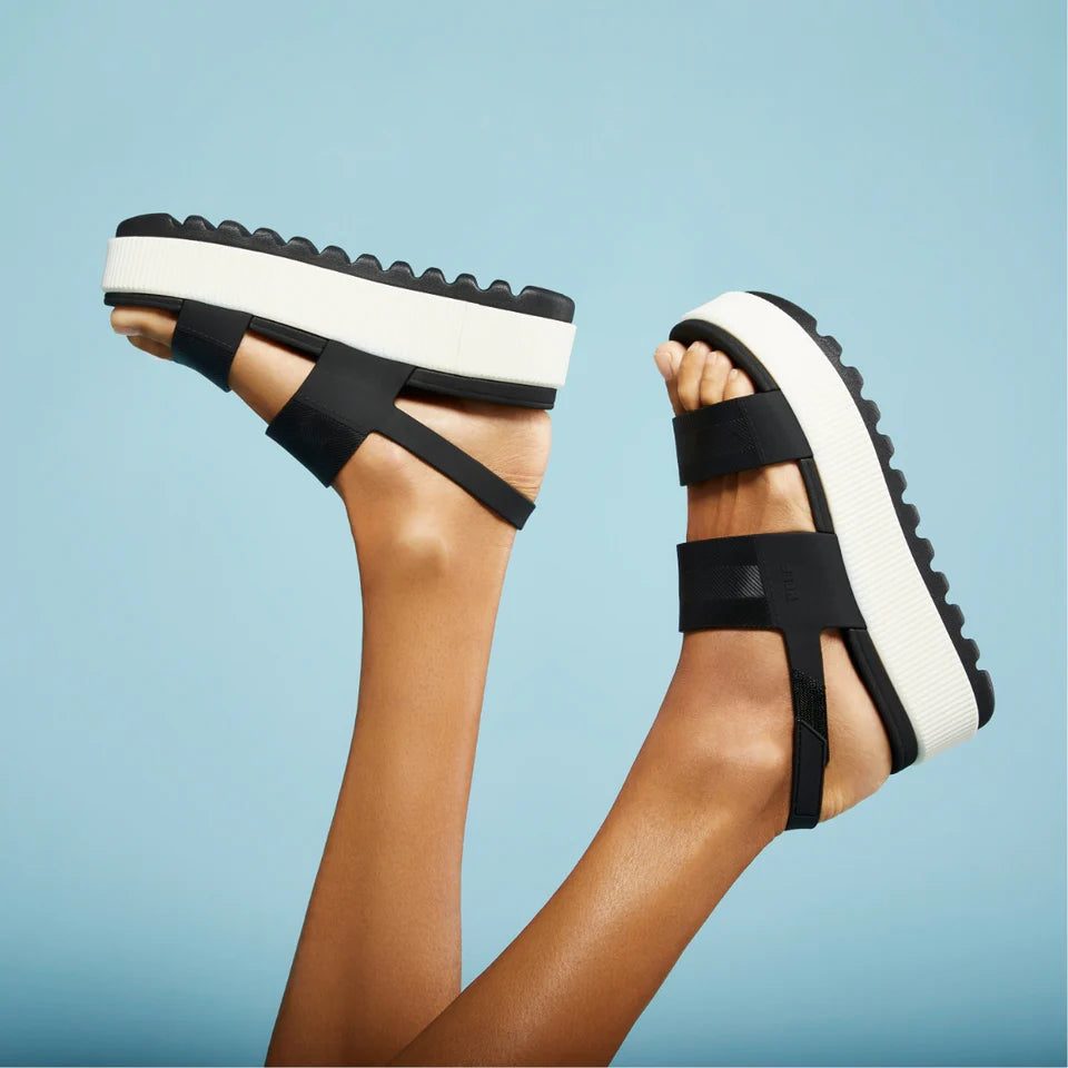 Reef Water Vista Higher Wedge | Black Vintage