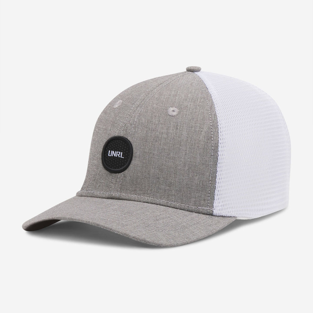 UNRL Classic Dot Trucker [Mid-Pro] | Gray/White