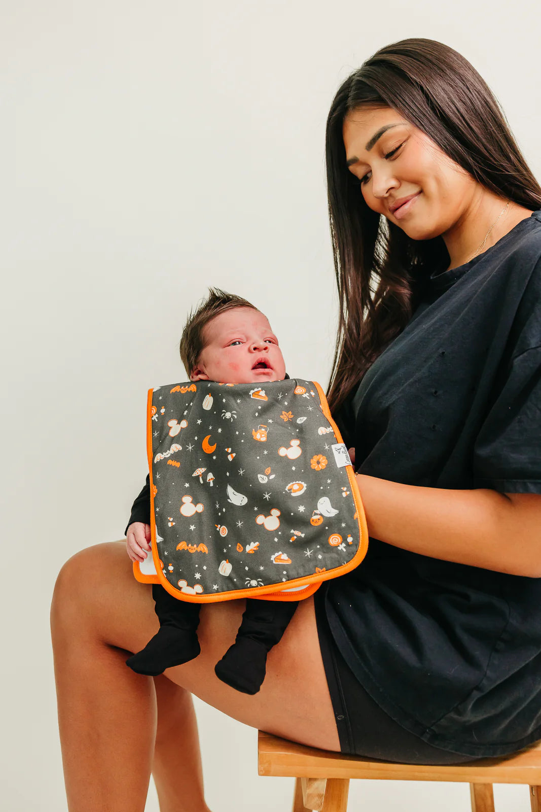 Copper Pearl Burp Cloth Set | Mickey Mouse's Boo Bash