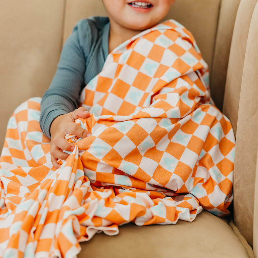 
                      
                        Copper Pearl Swaddle | Mickey Mouse Checkered
                      
                    