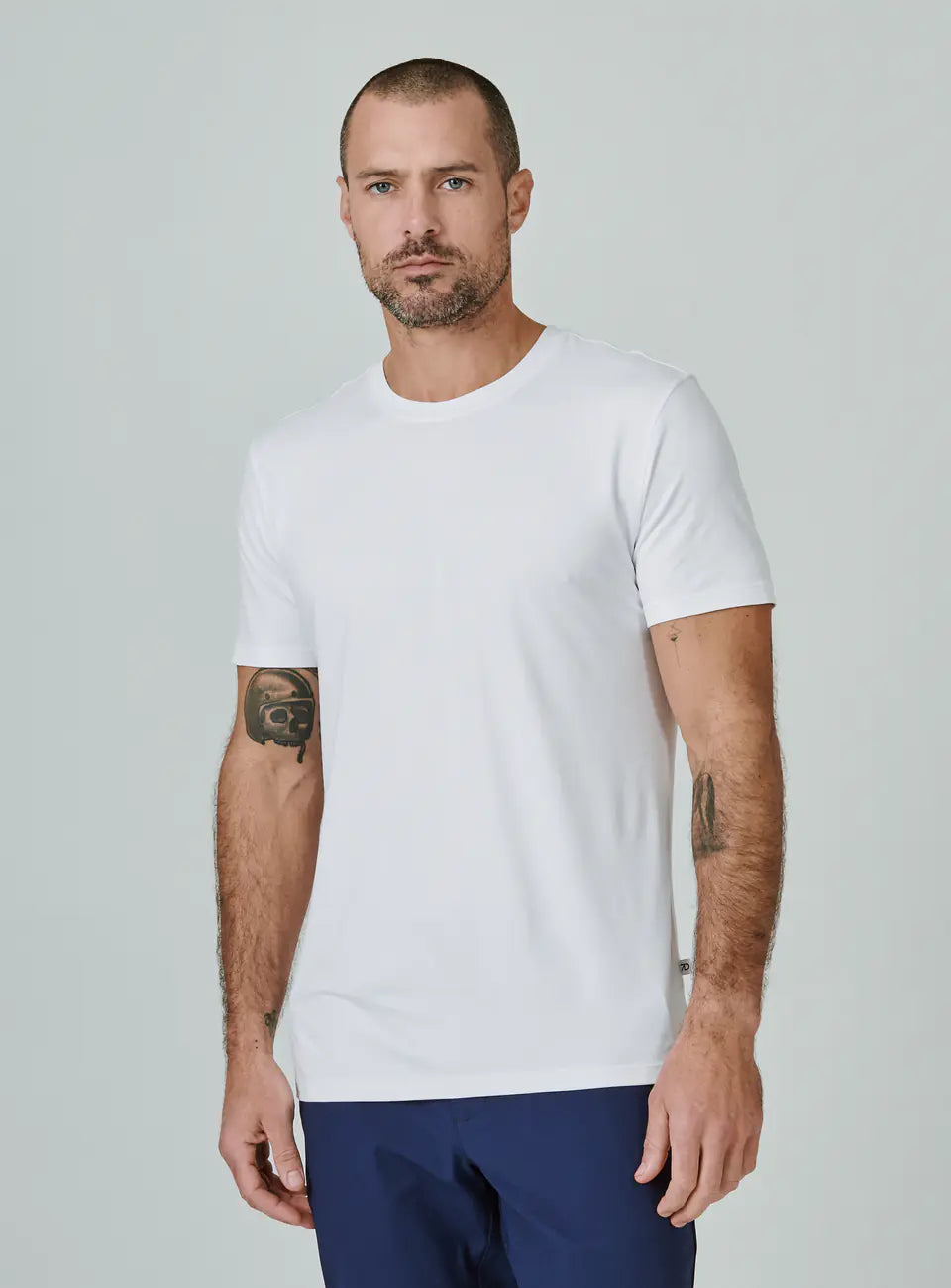 Core Crew Neck Tee | White