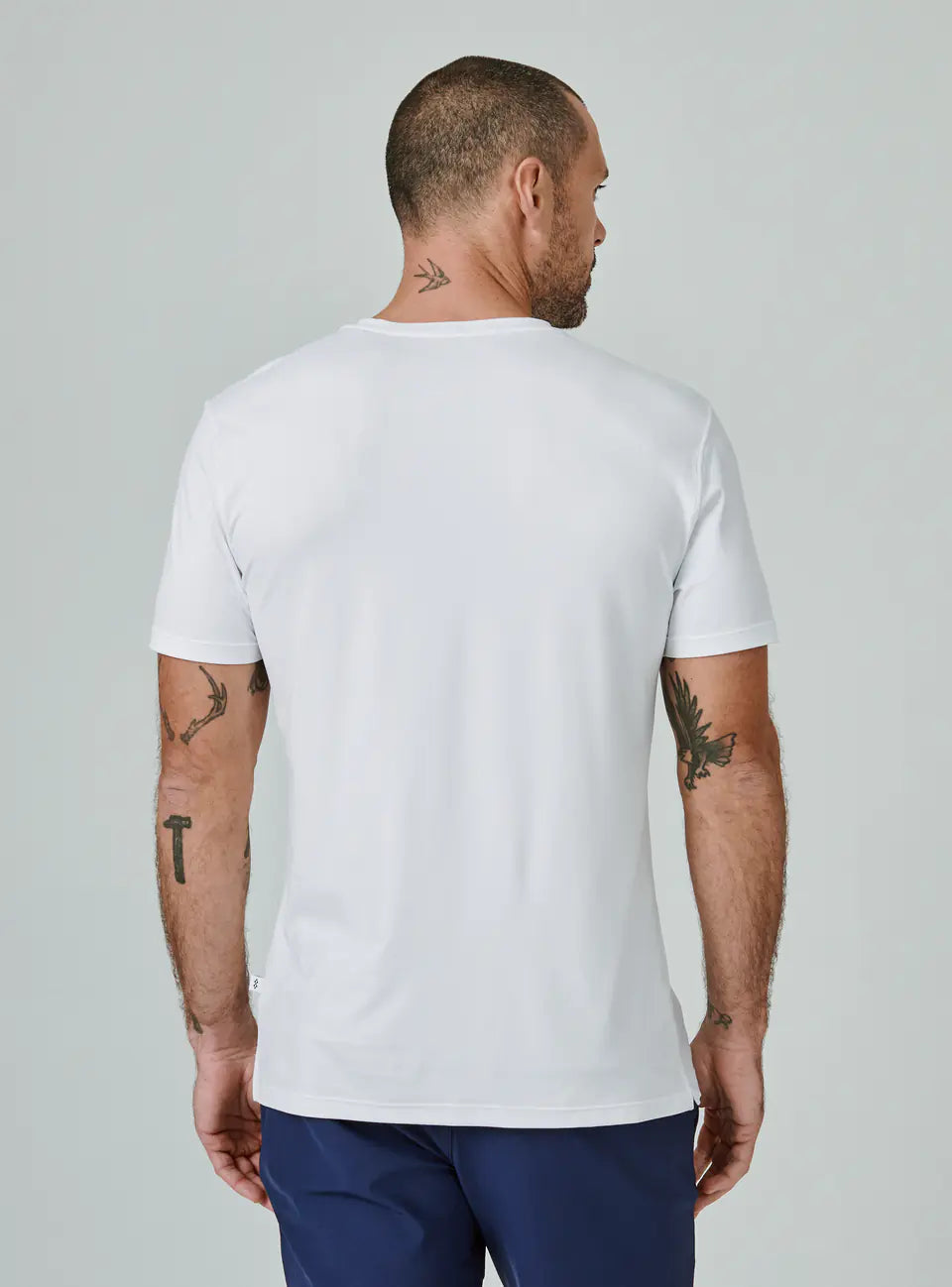 Core Crew Neck Tee | White
