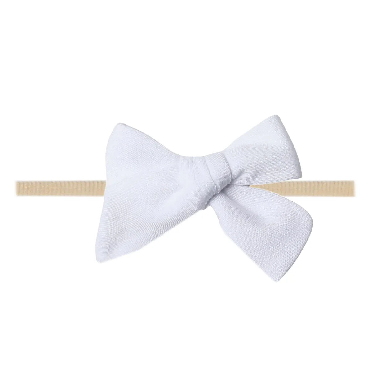 Copper Pearl Classic Nylon Bow | Dove