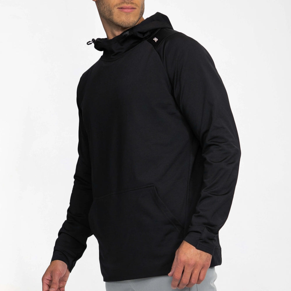 Men's UNRL Crossover Hoodie II | Black