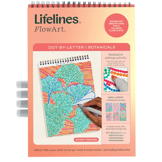 FlowArt Dot By Letter | Botanicals