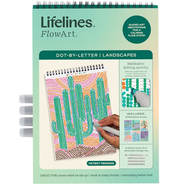 FlowArt Dot By Letter | Landscapes