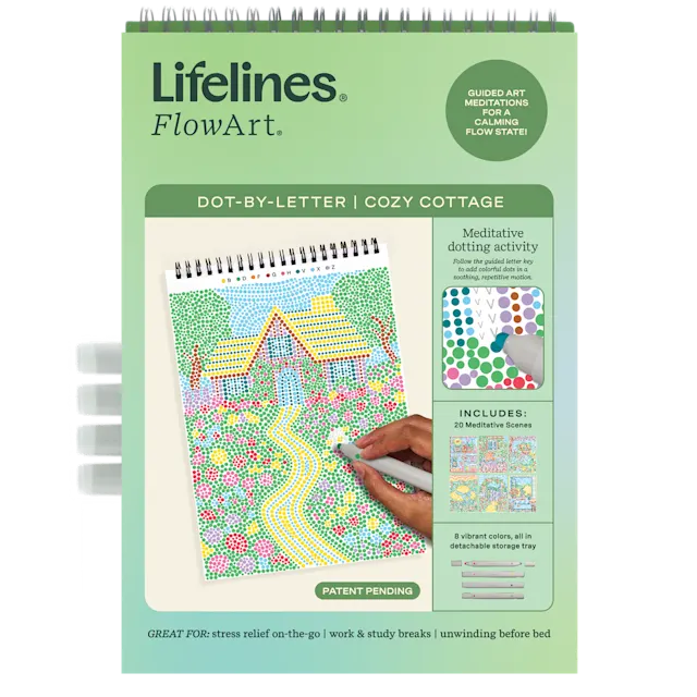 FlowArt Dot By Letter | Cozy Cottage