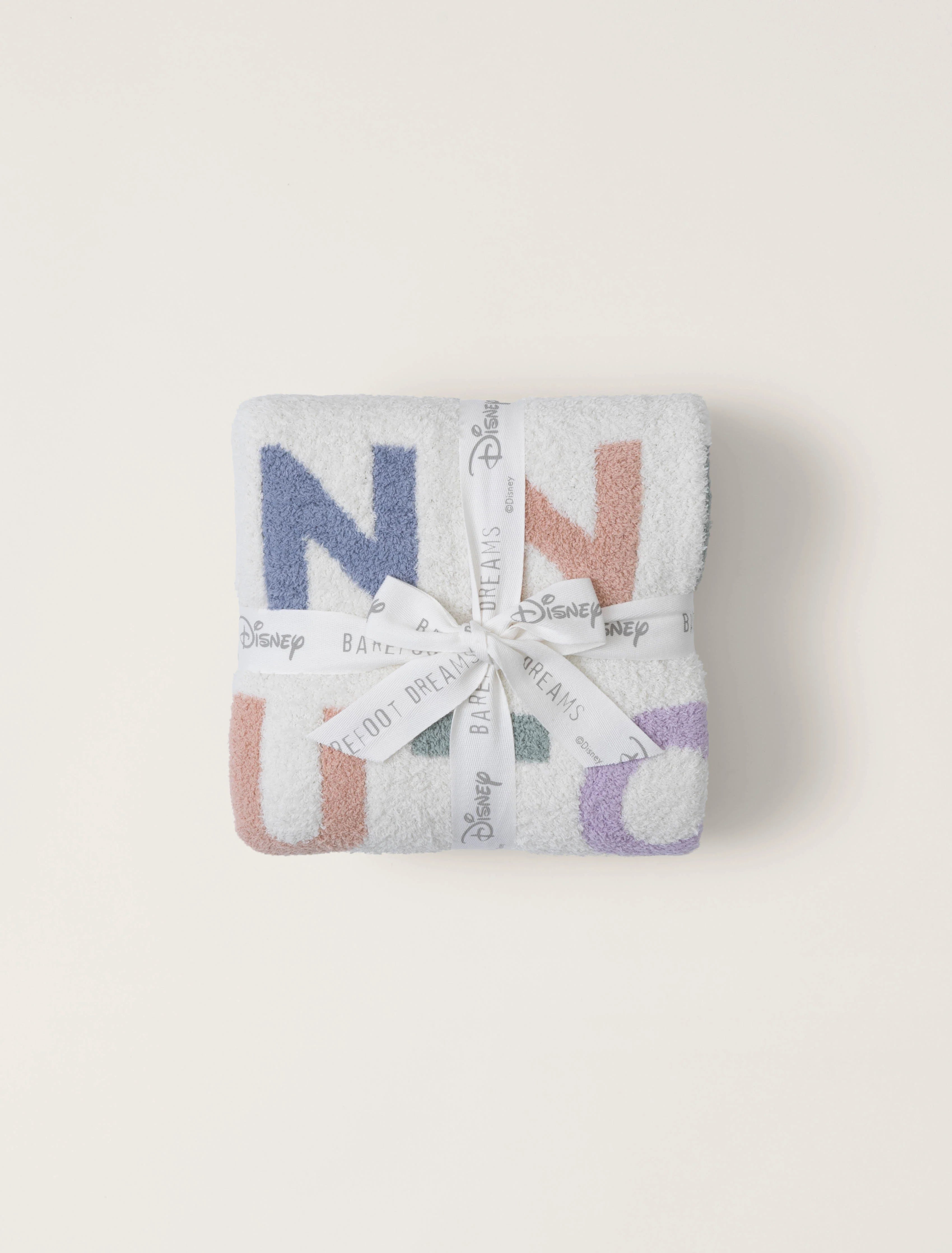 Barefoot Dreams Mickey & Friends Stroller Blanket | Cream/Multi