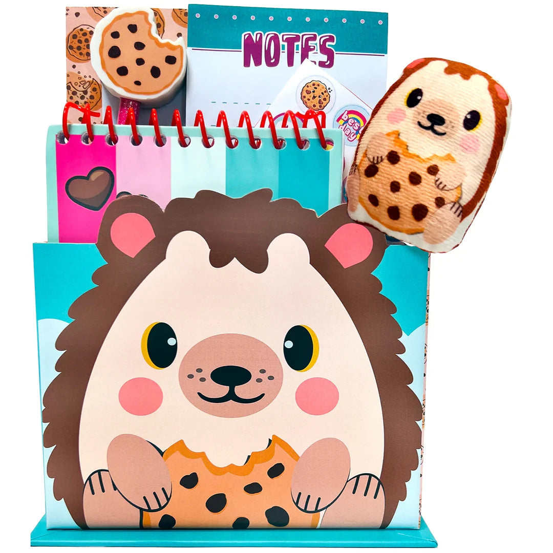 Cookie Crumble Critters Stationary Set | Hedgehog