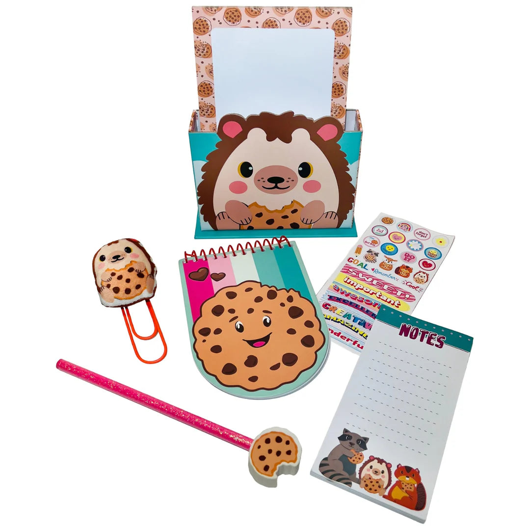 Cookie Crumble Critters Stationary Set | Hedgehog