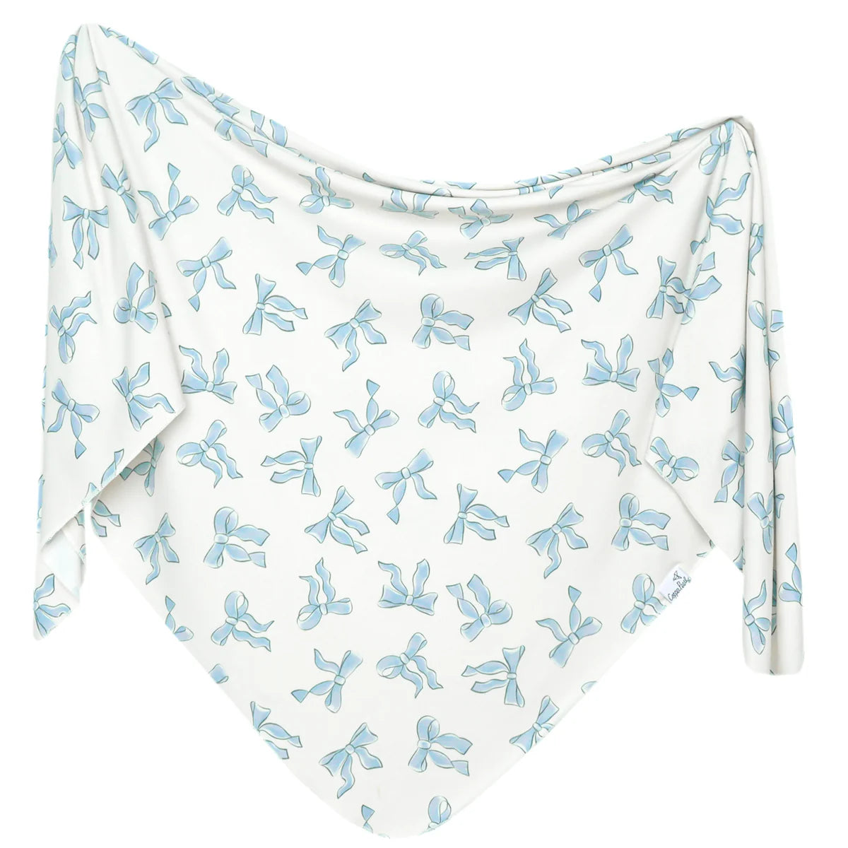 Copper Pearl Knit Swaddle Blanket Single | Daphne