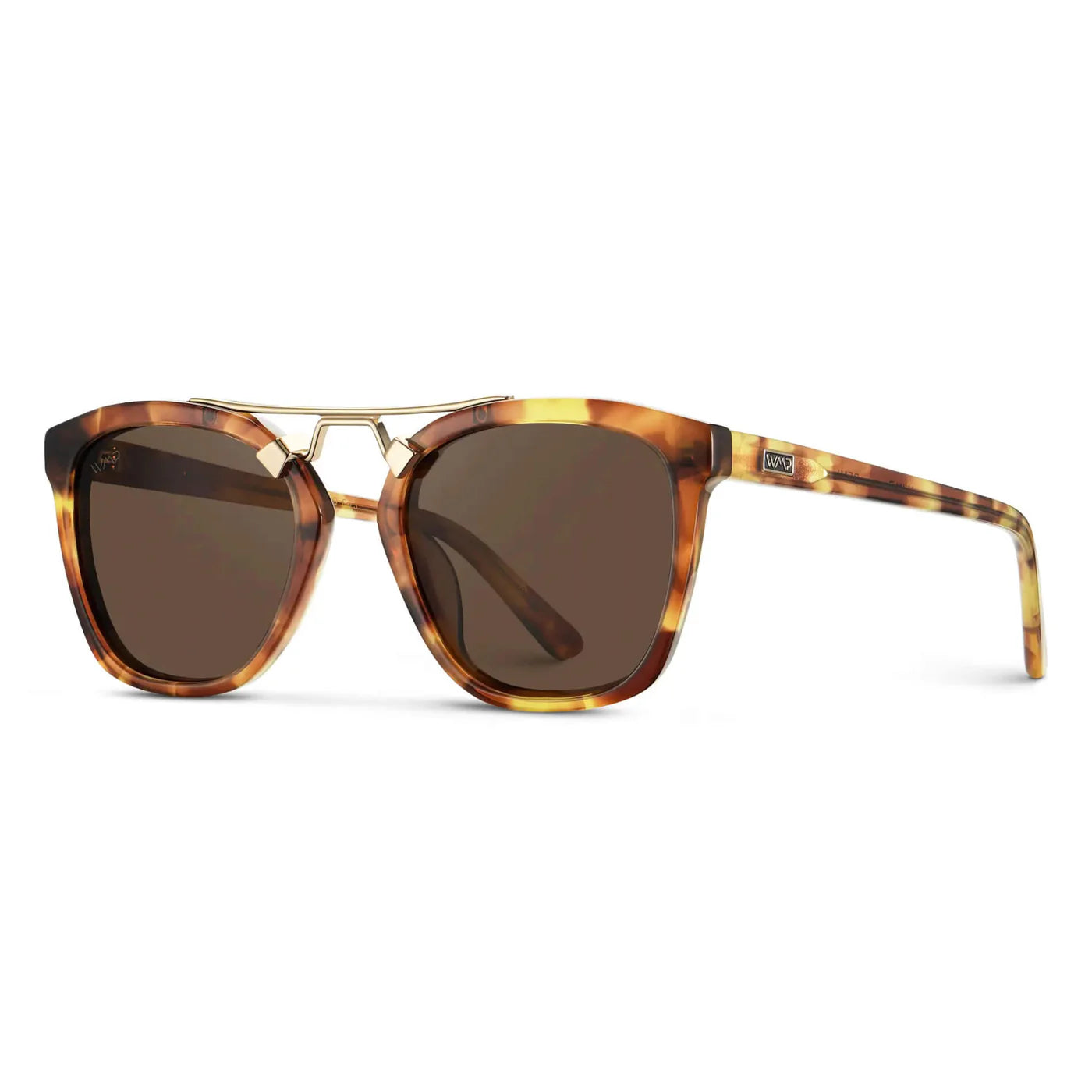 DEMI 1064 | Honeycomb Tortoise/Brown Lens