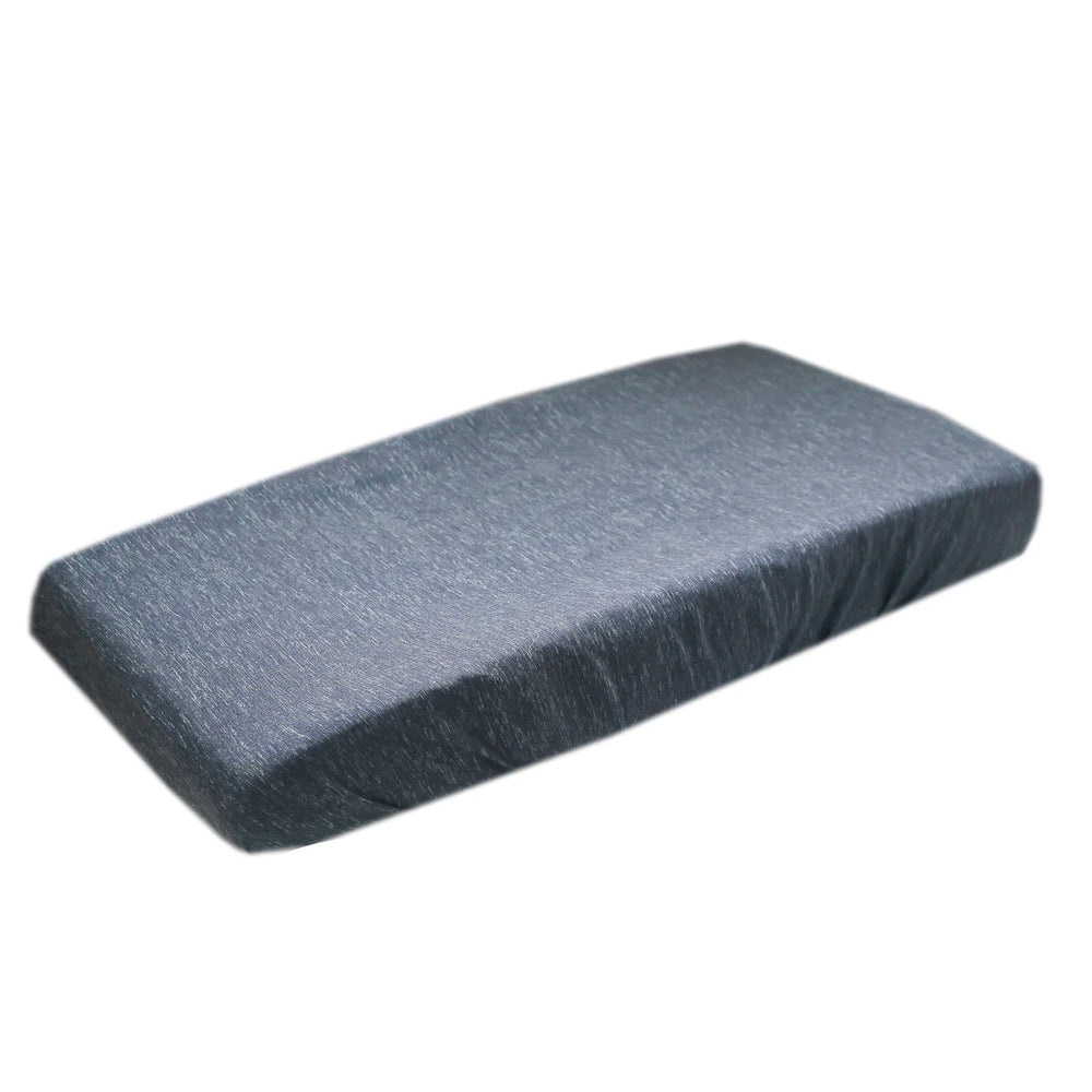 Copper Pearl Changing Pad Cover | Denim