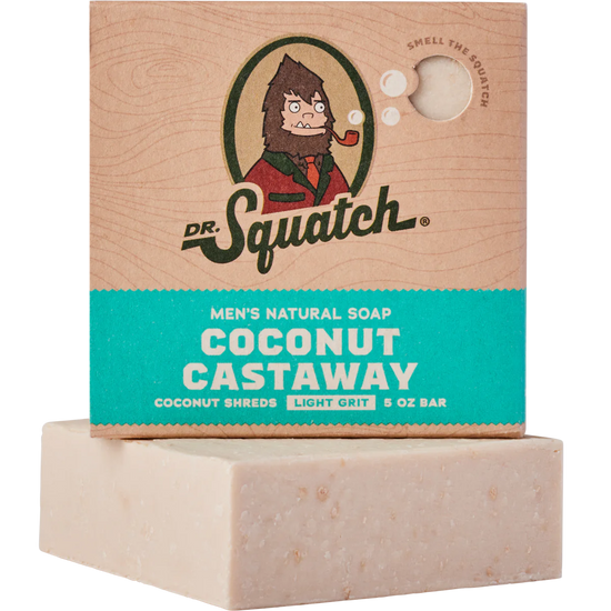 Dr. Squatch Bar Soap | Coconut Castaway