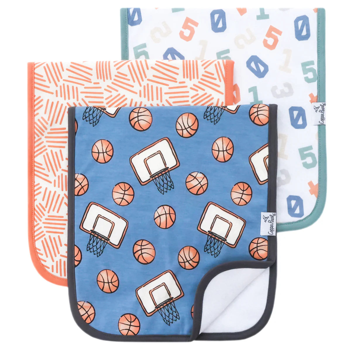 Copper Pearl Burp Cloth Set | Dunk