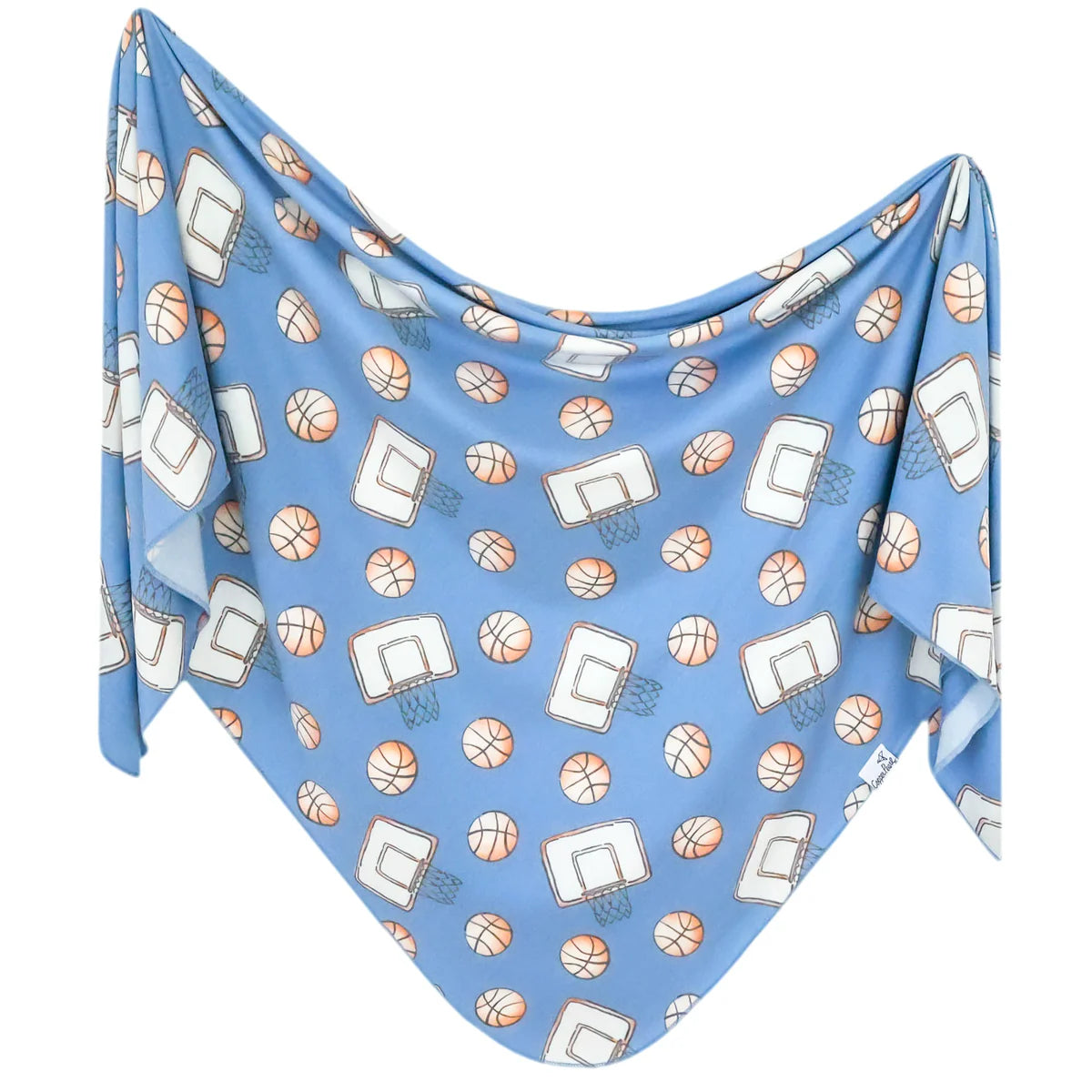 Copper Pearl Knit Swaddle Blanket Single | Dunk