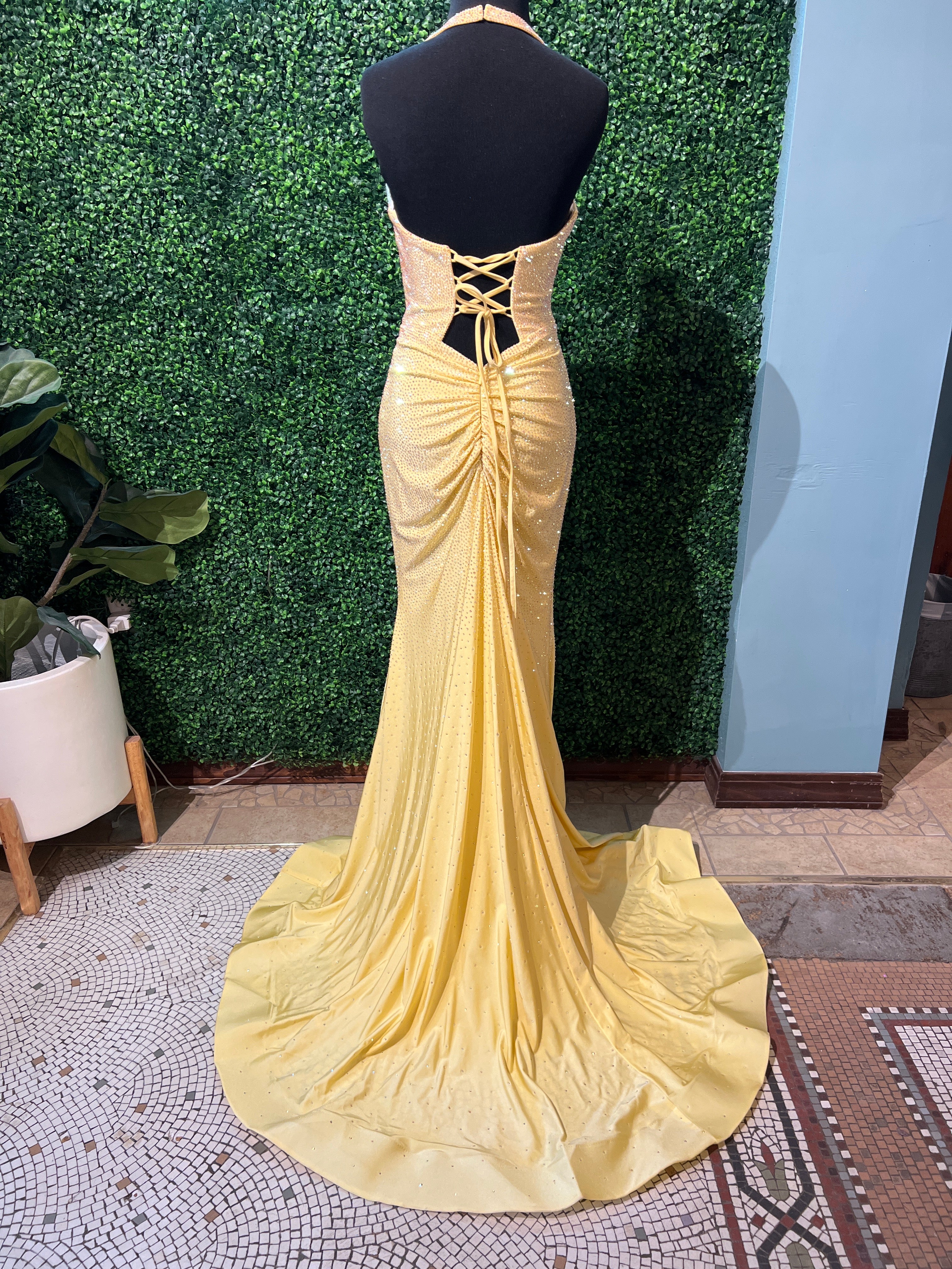 Prom Dress 56131 | Yellow