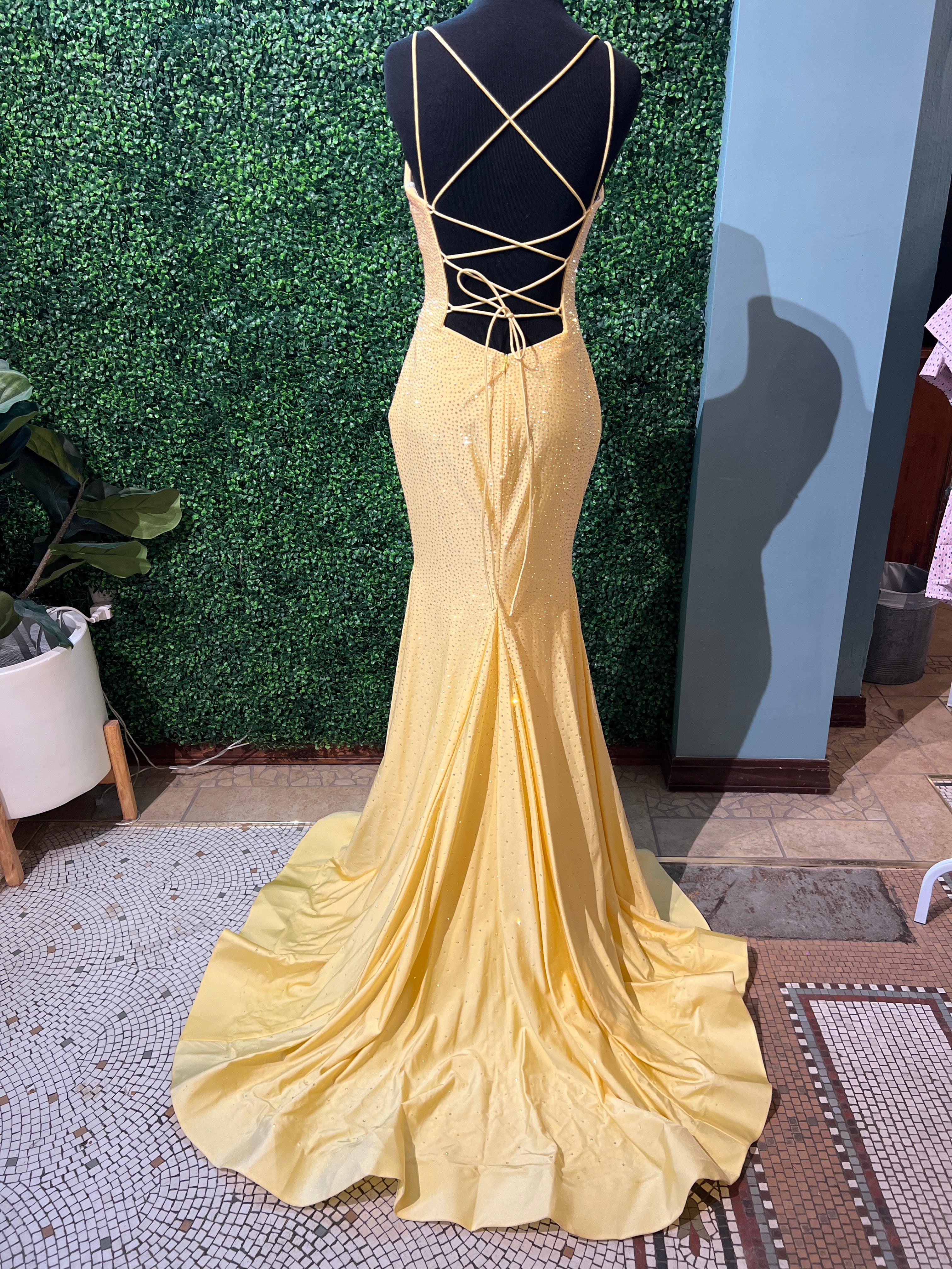 Prom Dress 54228 | Yellow