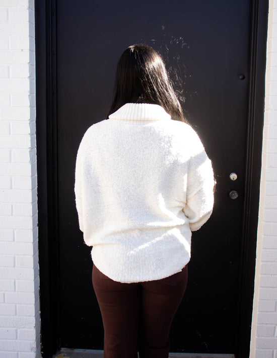 Lex Oversized Sweater | Cream