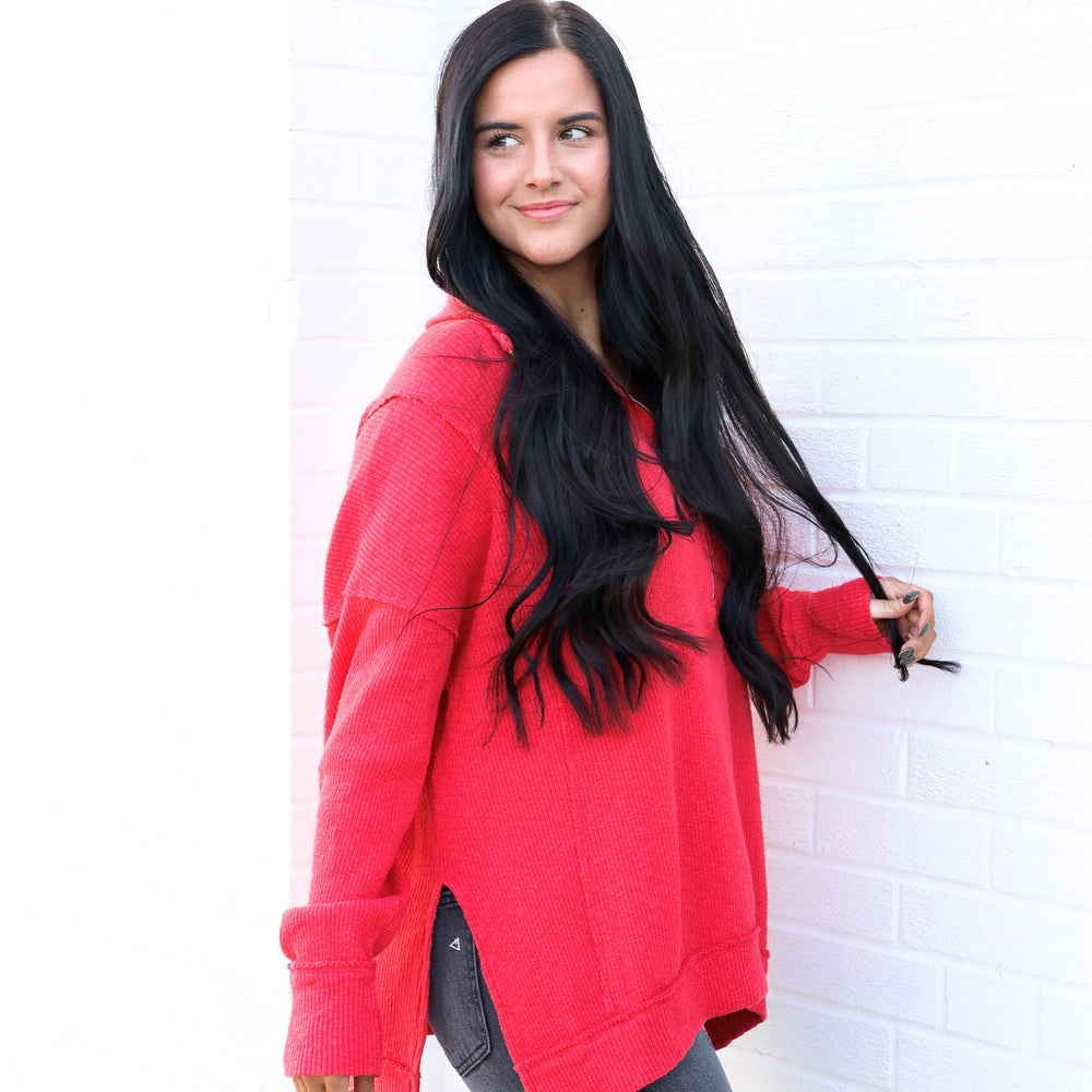We The Free Walk Away Tunic | Red Racer