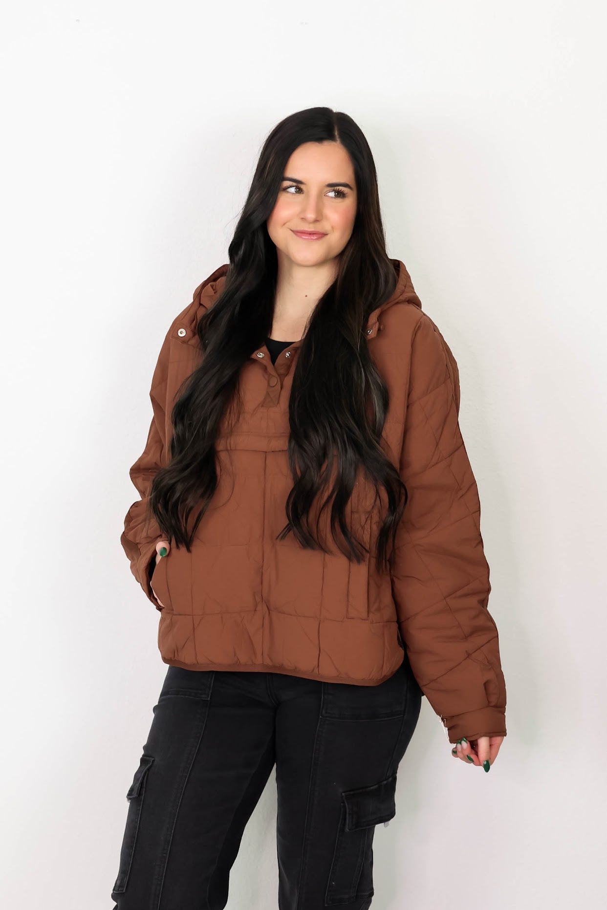 FP Movement Pippa Packable Pullover Puffer | Twin Peaks