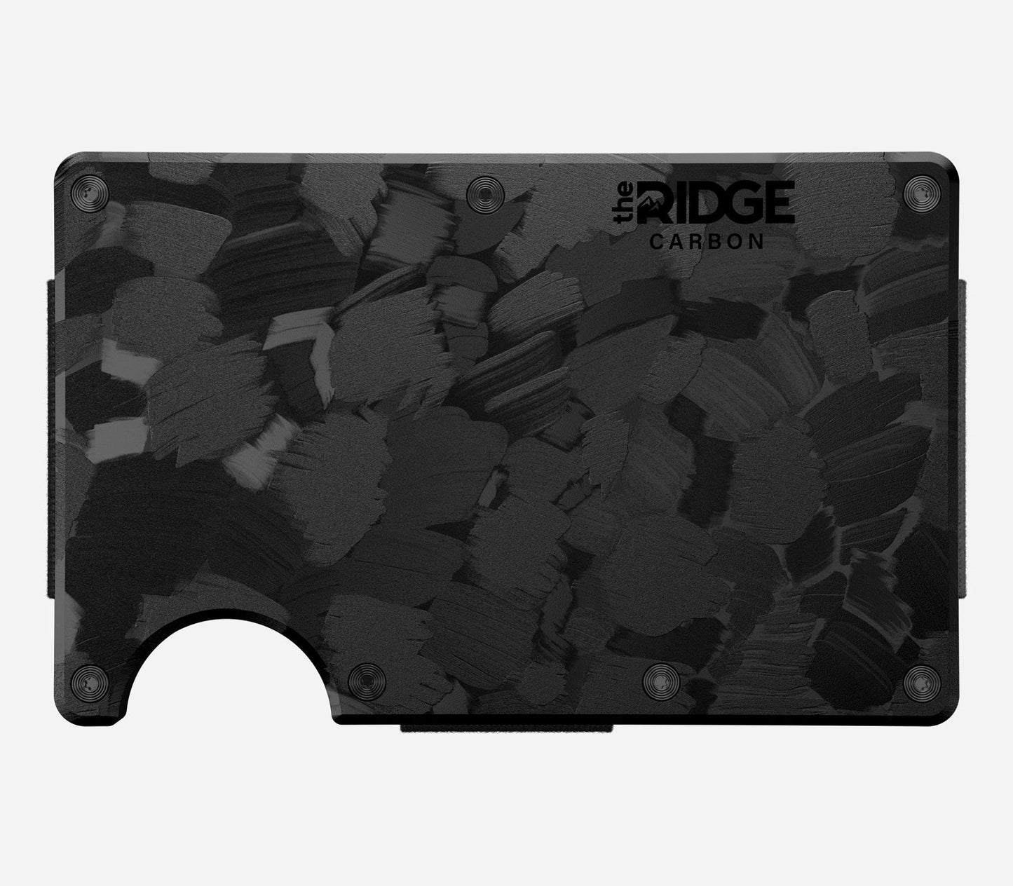 Ridge Wallet Cash Strap | Forged Carbon