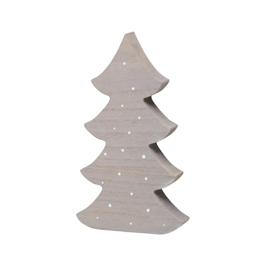 FR-3188 Dark Grey Dotted Whimsical Tree