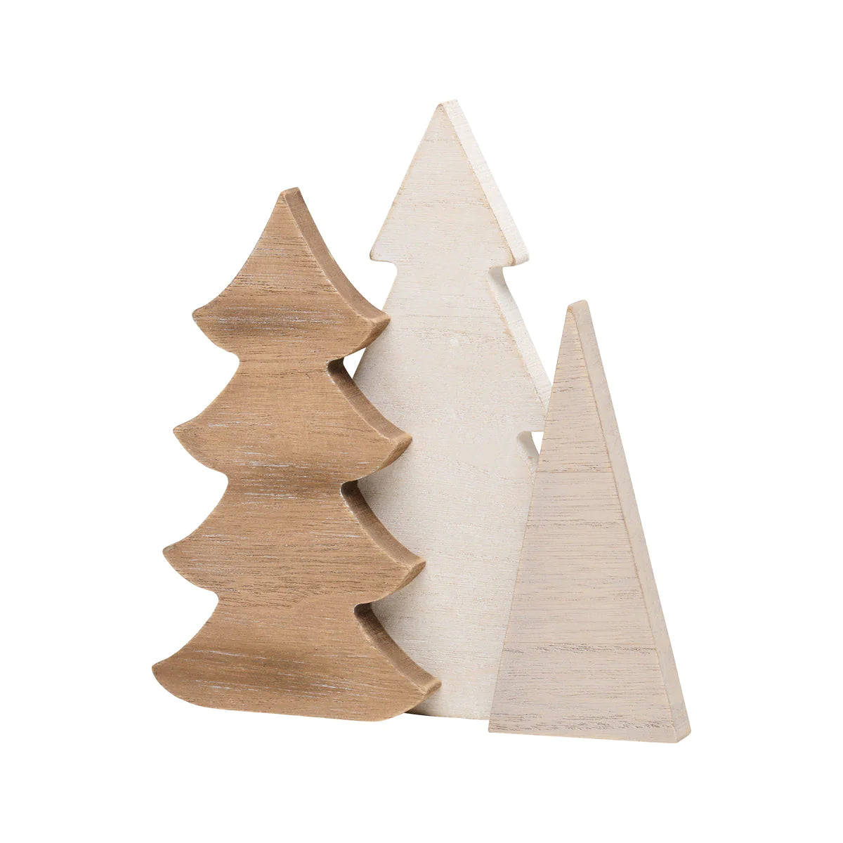 FR-3196 Wood/Whi/Gry Washed Tree Trio