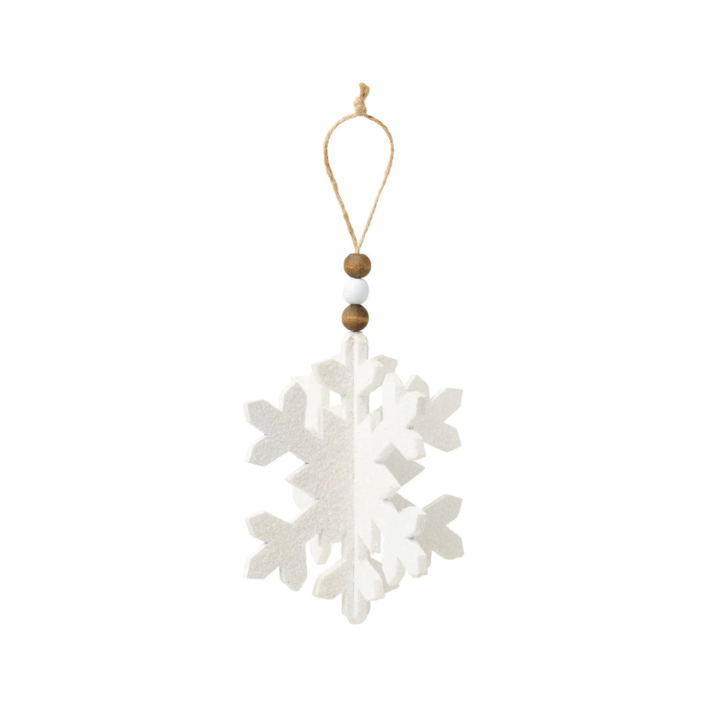 FR-3429 Glittering Snowflake Ornie