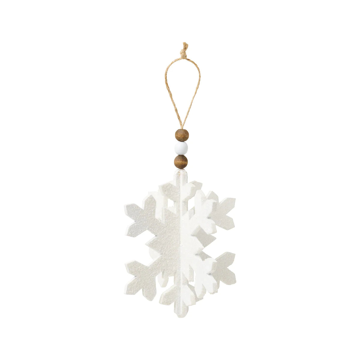 FR-3429 Glittering Snowflake Ornie