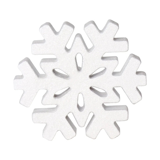 FR-9636 Lrg Glitter Snowflake