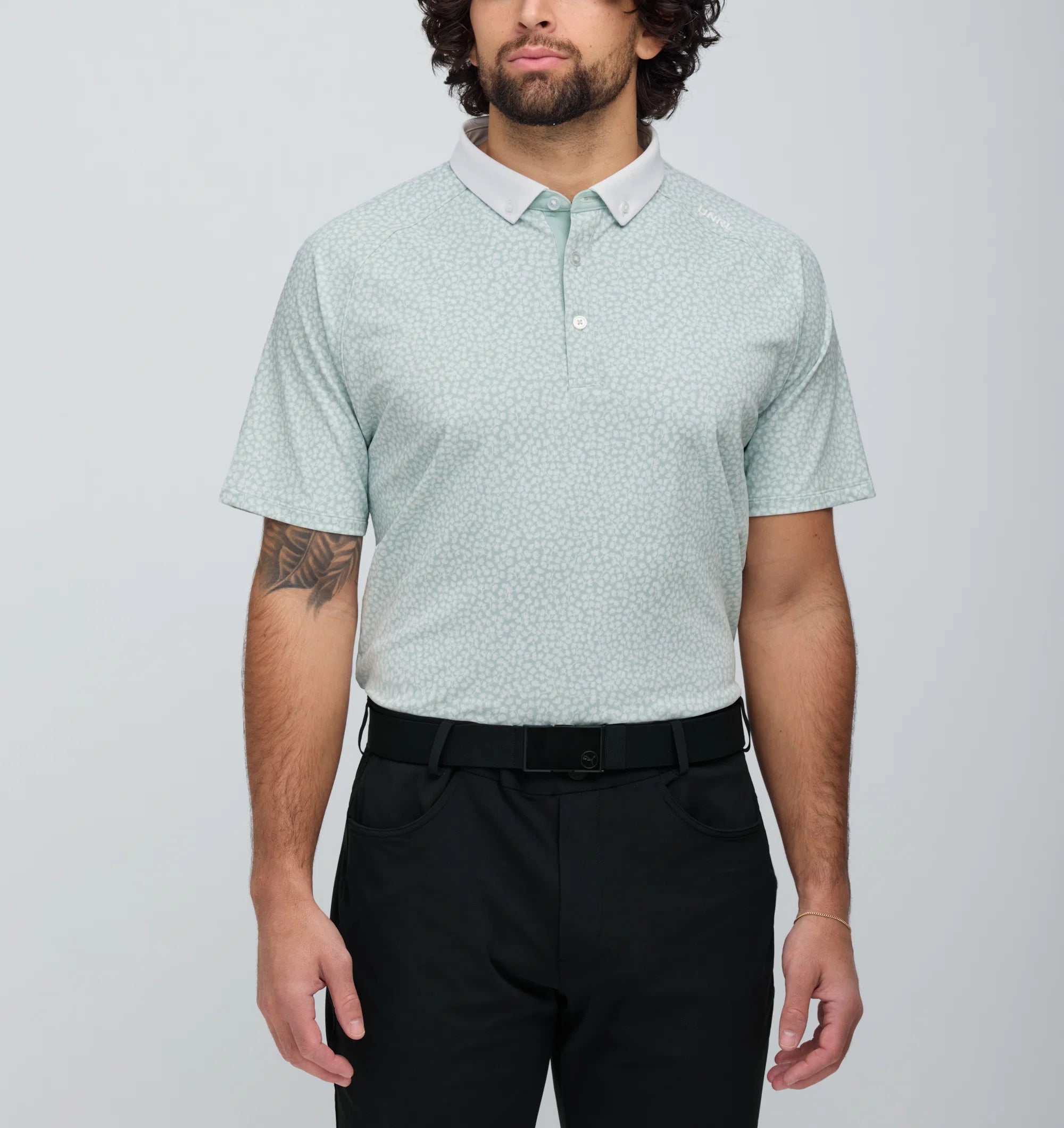 Men's UNRL Fern Polo | Sea Green
