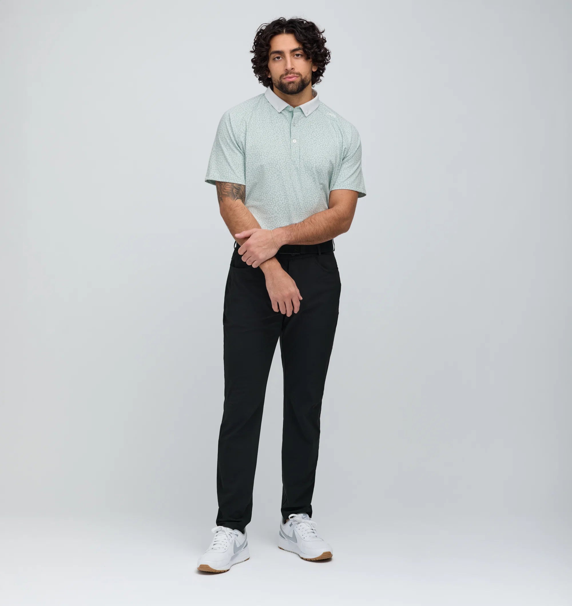 Men's UNRL Fern Polo | Sea Green