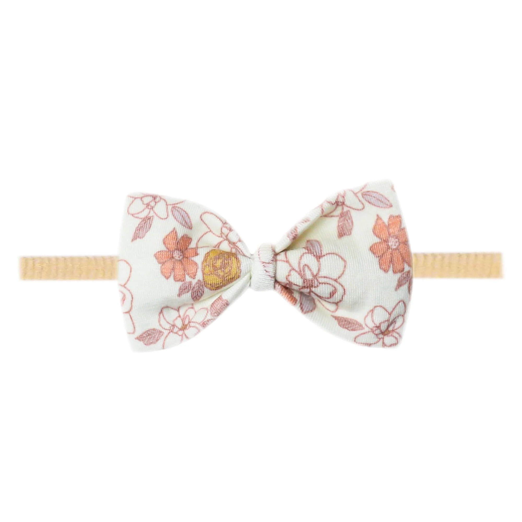 Copper Pearl Bowtie Nylon Bow | Ferra