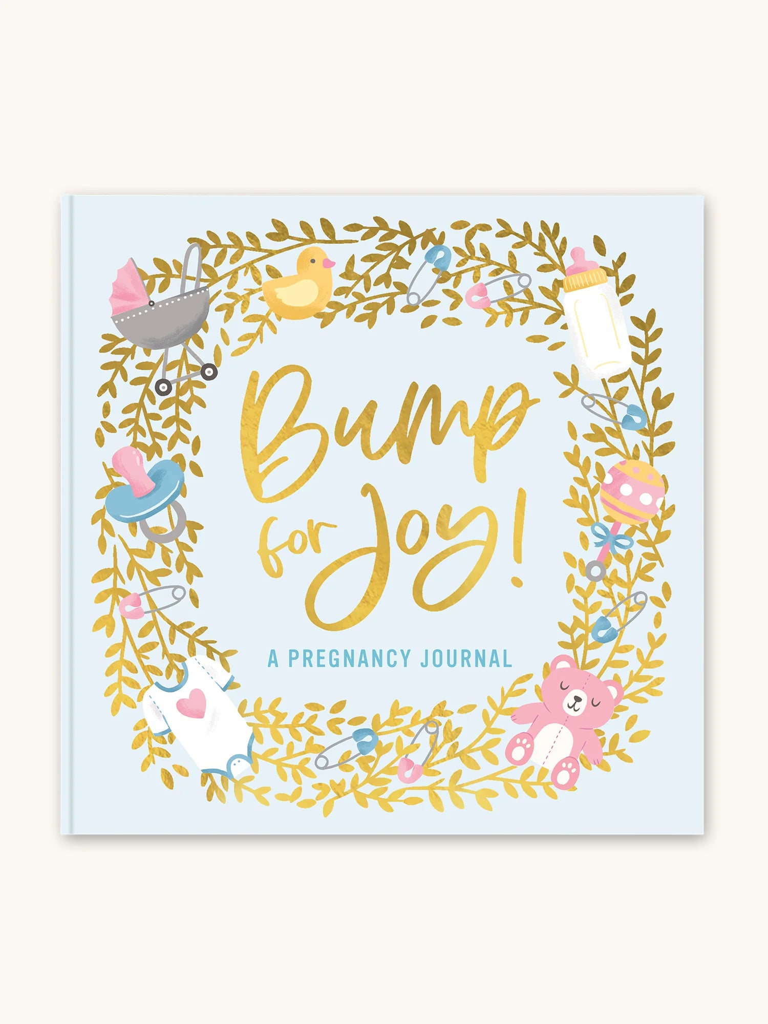Bump For Joy! Pregnancy Journal | Blue