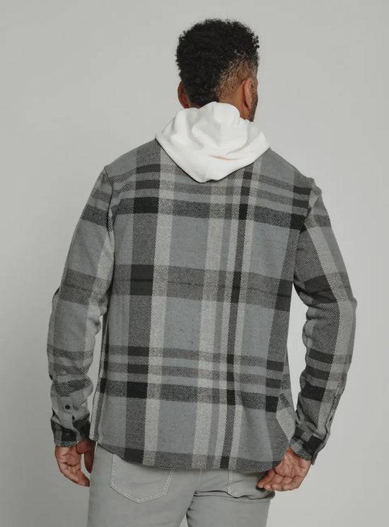 Generation Long Sleeve Shirt | Grey Plaid