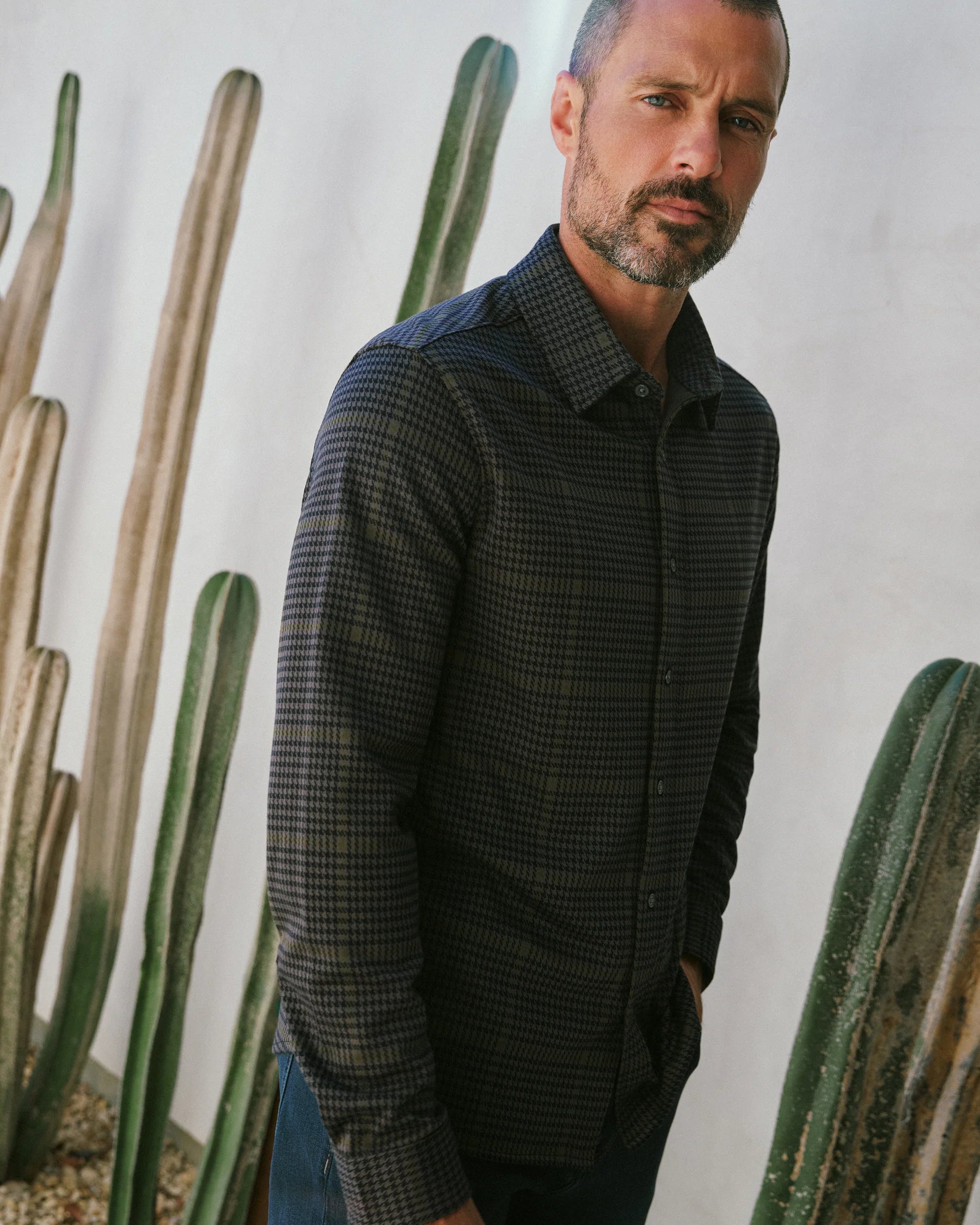 Generation Knit Shirt | Navy