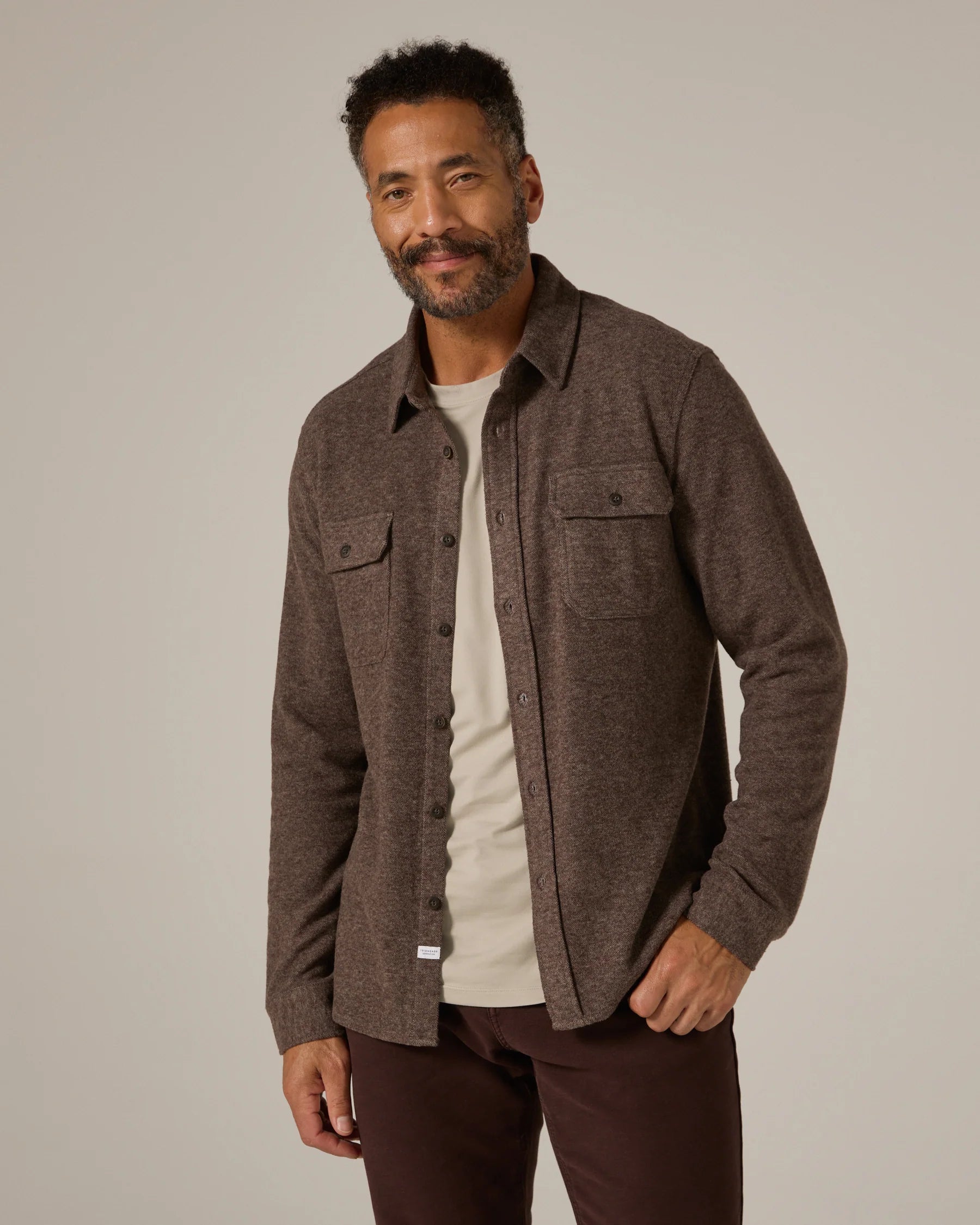 Generation Long Sleeve Shirt | Walnut
