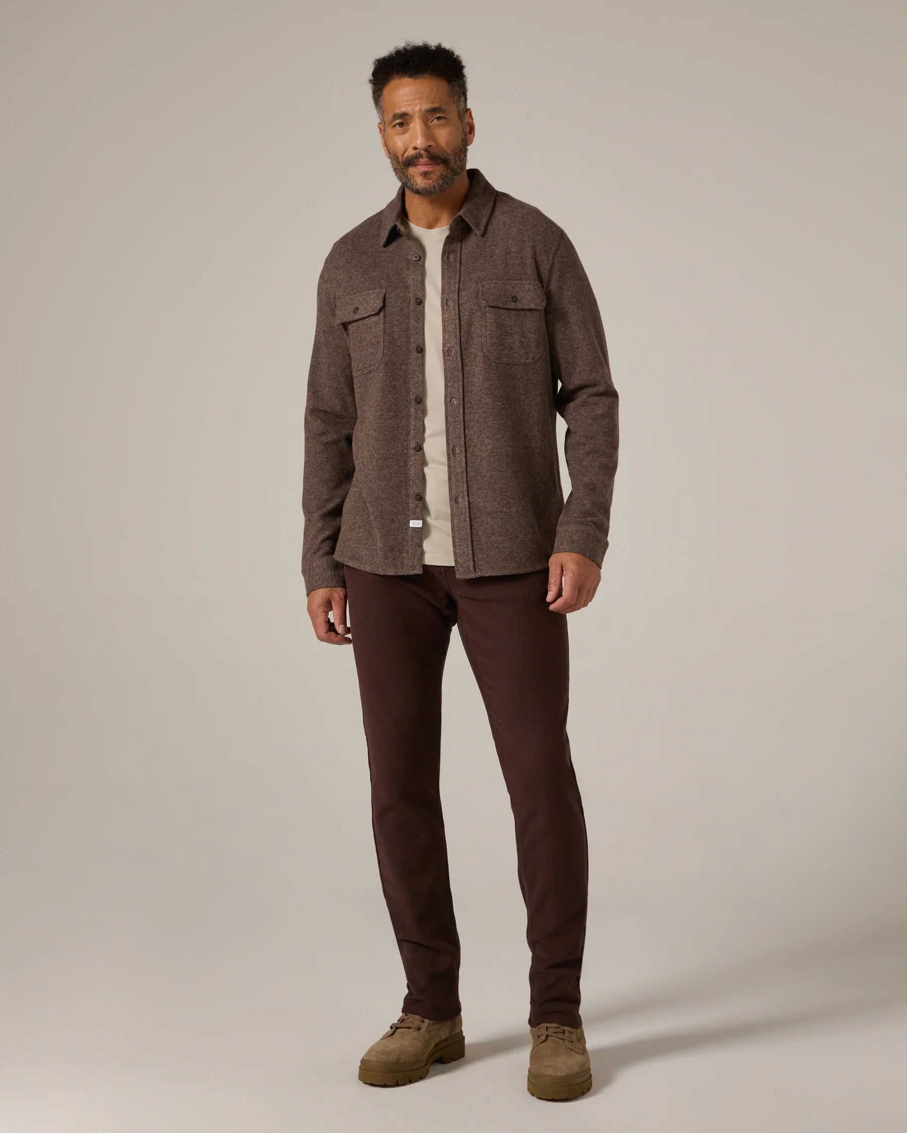 Generation Long Sleeve Shirt | Walnut