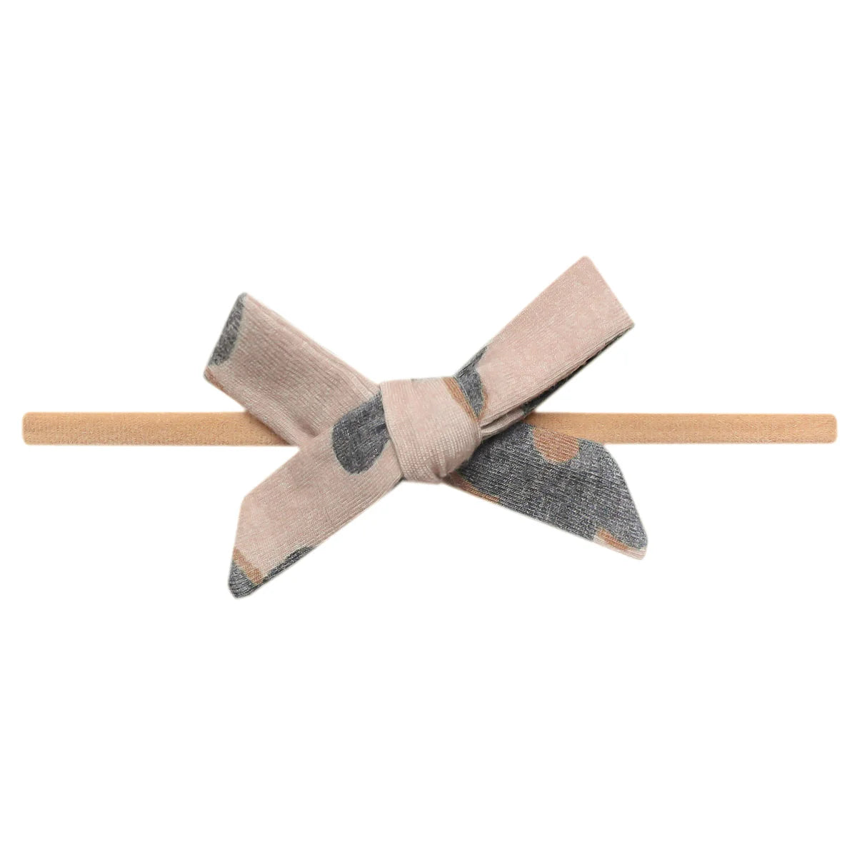 Copper Pearl Ribbon Nylon Bow | Gemma