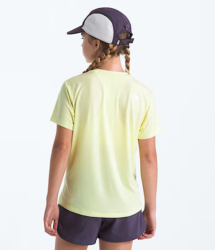 Girls' Flex Short Sleeve Tee | Lemon Mist