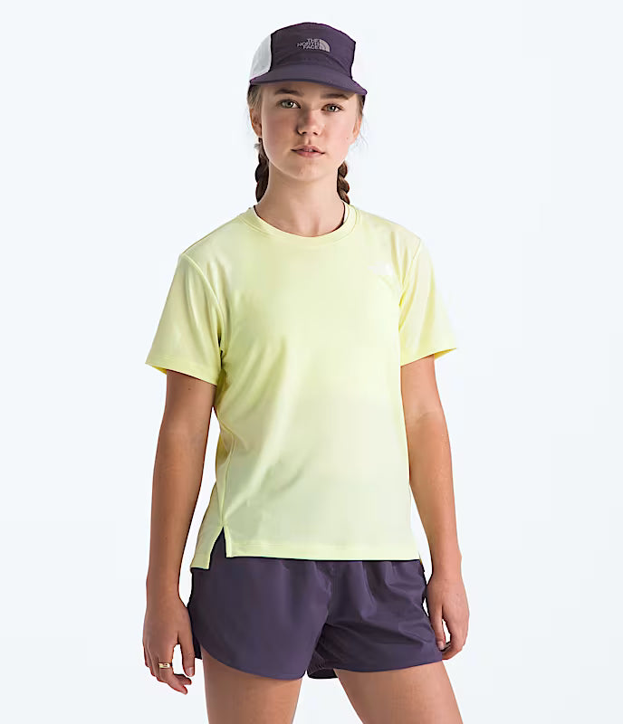 Girls' Flex Short Sleeve Tee | Lemon Mist